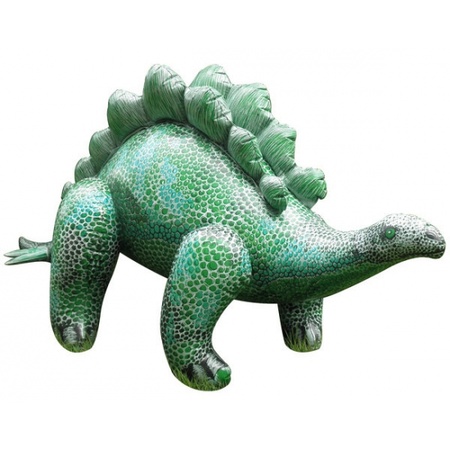 Opblaasbare groene Stegosaurus 117 cm