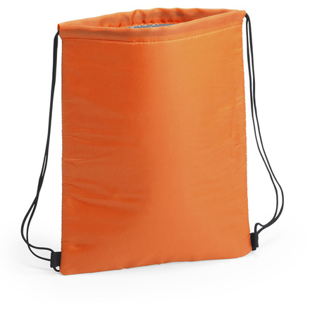 Orange cooler bag backpack 32 x 42 cm