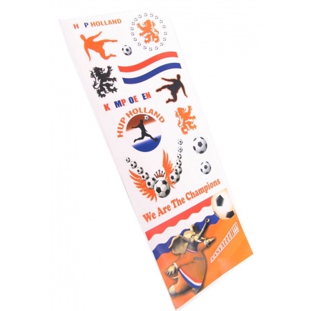 Holland supporters raamstickers