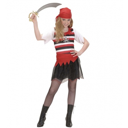 Likeur Schilderen bloem Carnavalskleding Piratenpak meiden - Partyshopper Geschiedenis kostuums  winkel
