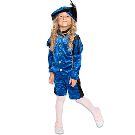 Soot Petes costume blue/black for kids