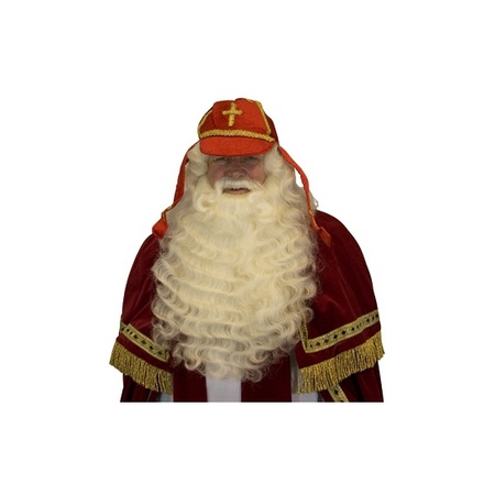 Rode werkmijter Sinterklaas