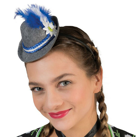 Oktoberfest haarband met hoedje