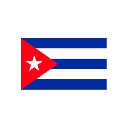 Stickers van de Cubaanse vlag