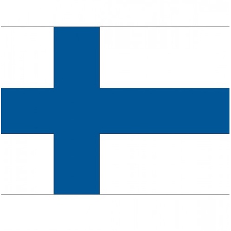 Stickers van de Finse vlag