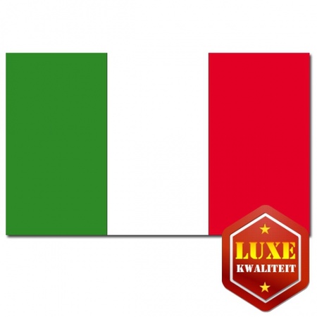 Italiaanse vlaggen 100 x 150 cm