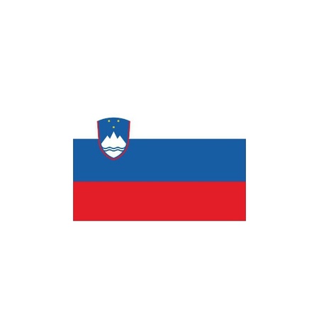 Stickers van de Sloveense vlag