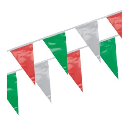 Italiaanse vlaggenlijnen 4 meter