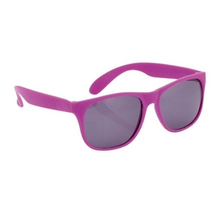 Trendy purple party sunglasses