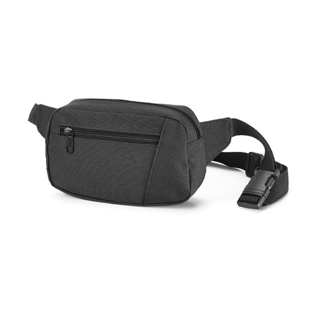 Black waist/pouch bag 21 x 12 cm